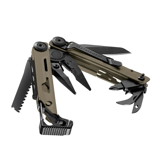 Leatherman Signal Outdoor-Werkzeug in Coyote Tan, Detailansicht