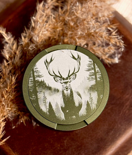 Snus Dose 3-teilig - Design A grün