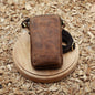 Leder Handytasche vintage antikbraun 13x22cm Umhängetasche GREENBURRY