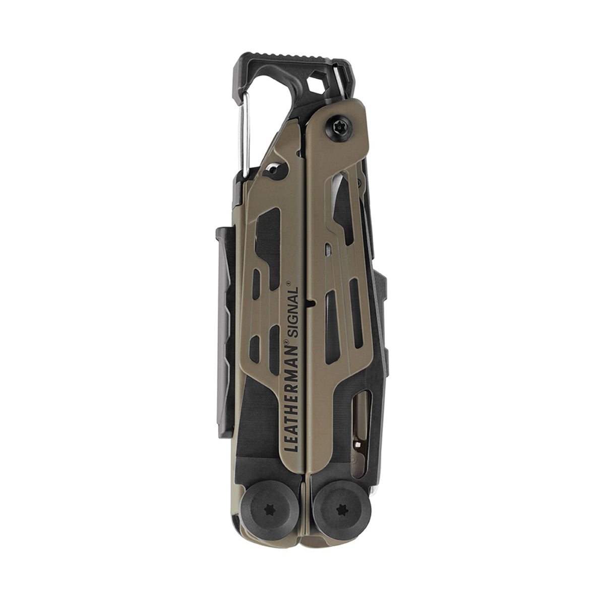 Leatherman Signal Multi-Tool in Coyote Tan, geschlossen
