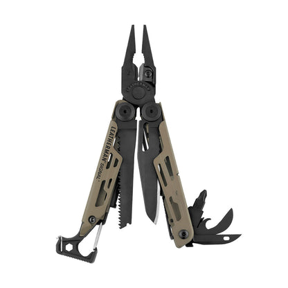 Leatherman Signal mit allen 19 Funktionen ausgeklappt
