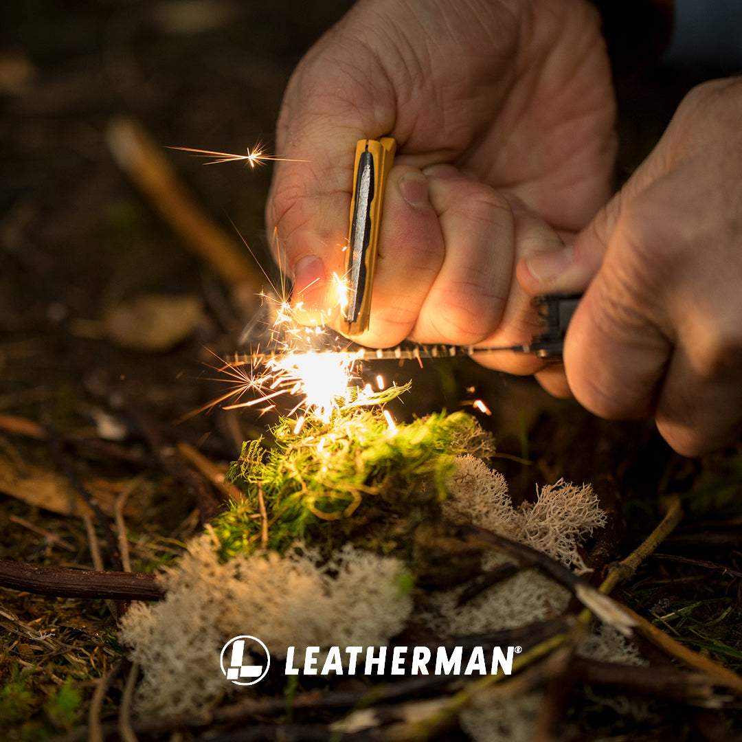 Leatherman Signal Multi-Tool im Outdoor-Einsatz
