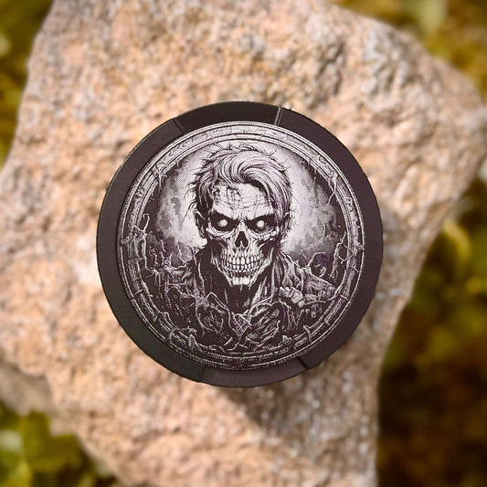 Snus Dose 3-teilig Aluminium Tabakdose Logo robust