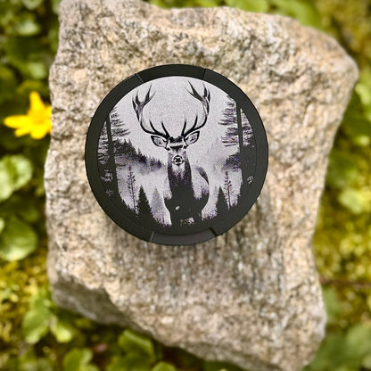 Snus Dose 3-teilig - Design A schwarz